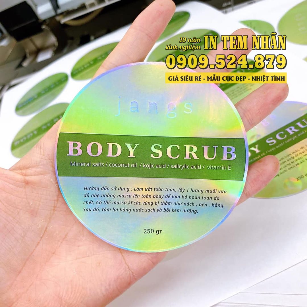 Mau Tem Nhan body scrub