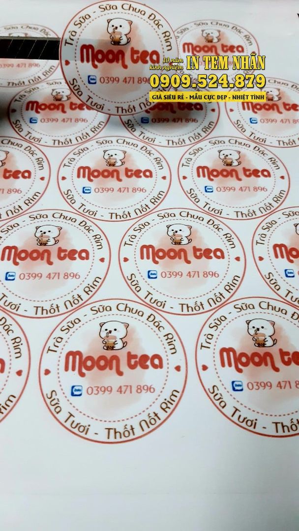 Mau Tem Nhan tra sua sua chua Moon Tea 1