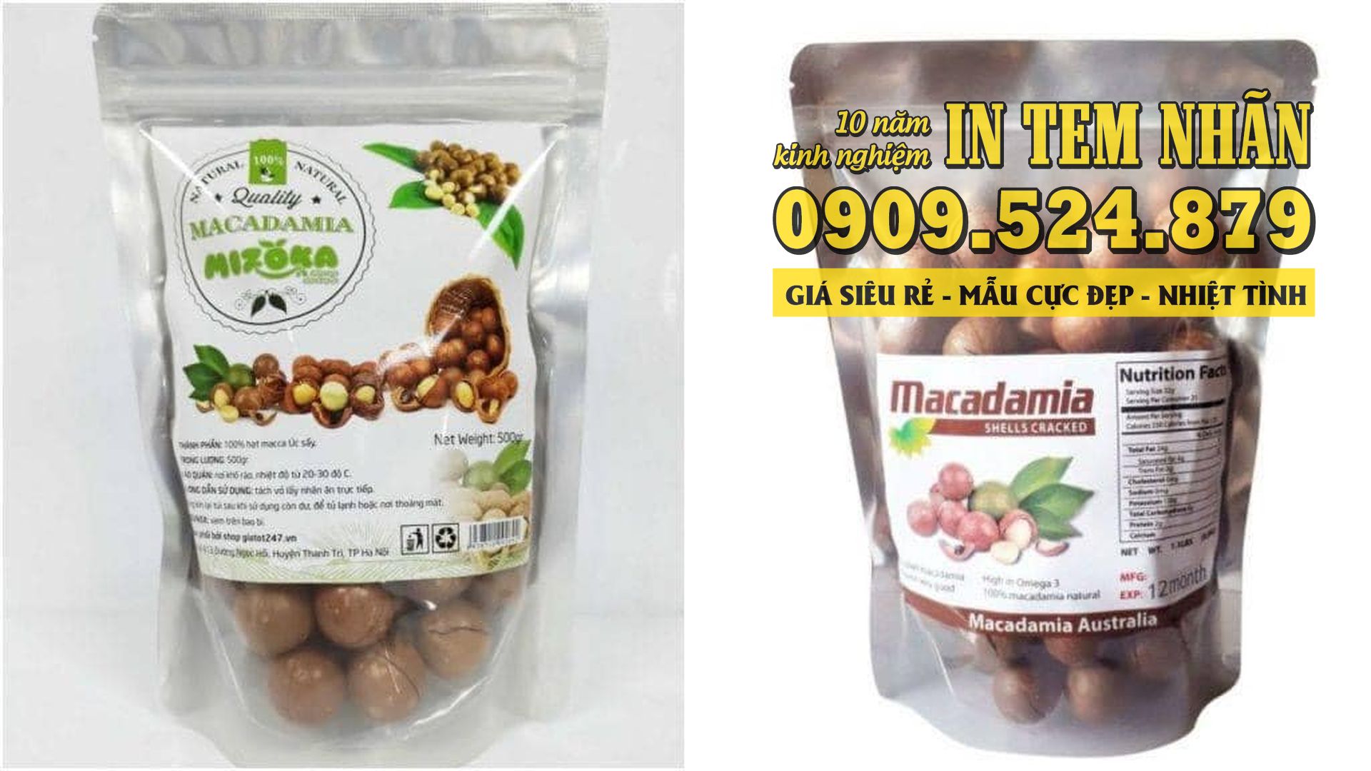 Mau Tem Nhan macadamia