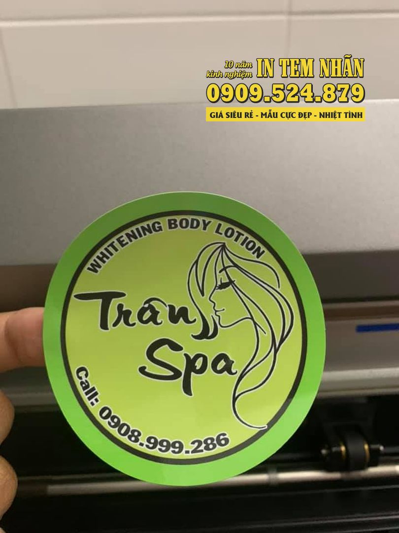 Mau Tem Nhan whitening body lotion Tran Spa