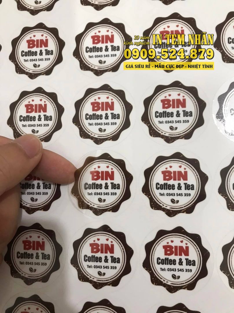 In Tem Nhãn Giá Rẻ – In Tem Decal