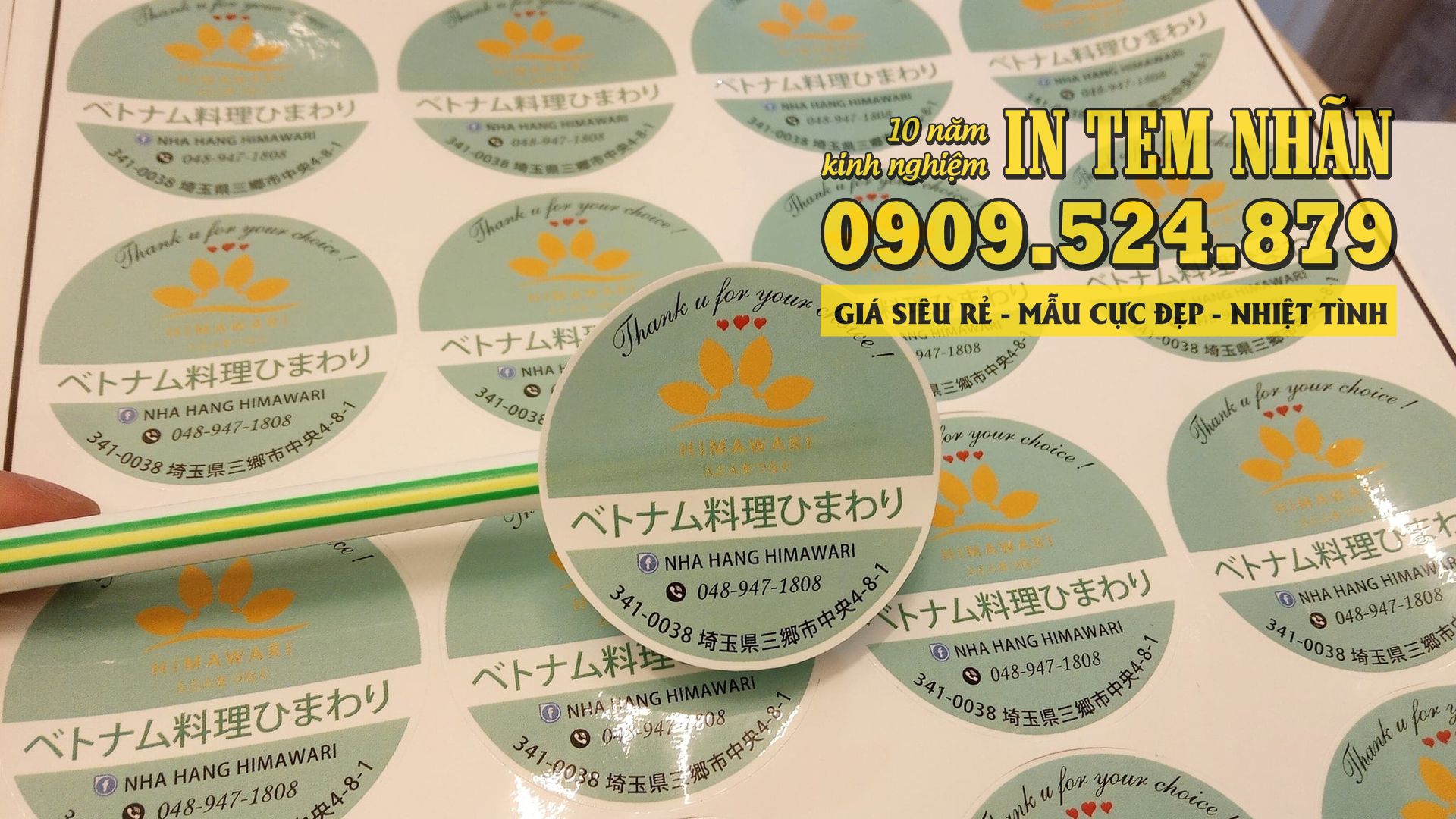 In decal tại quận 9 – In nhãn decal dán giá rẻ tại tp.HCM