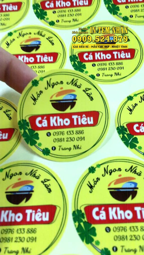 In decal trong tại quận 1, tp.HCM