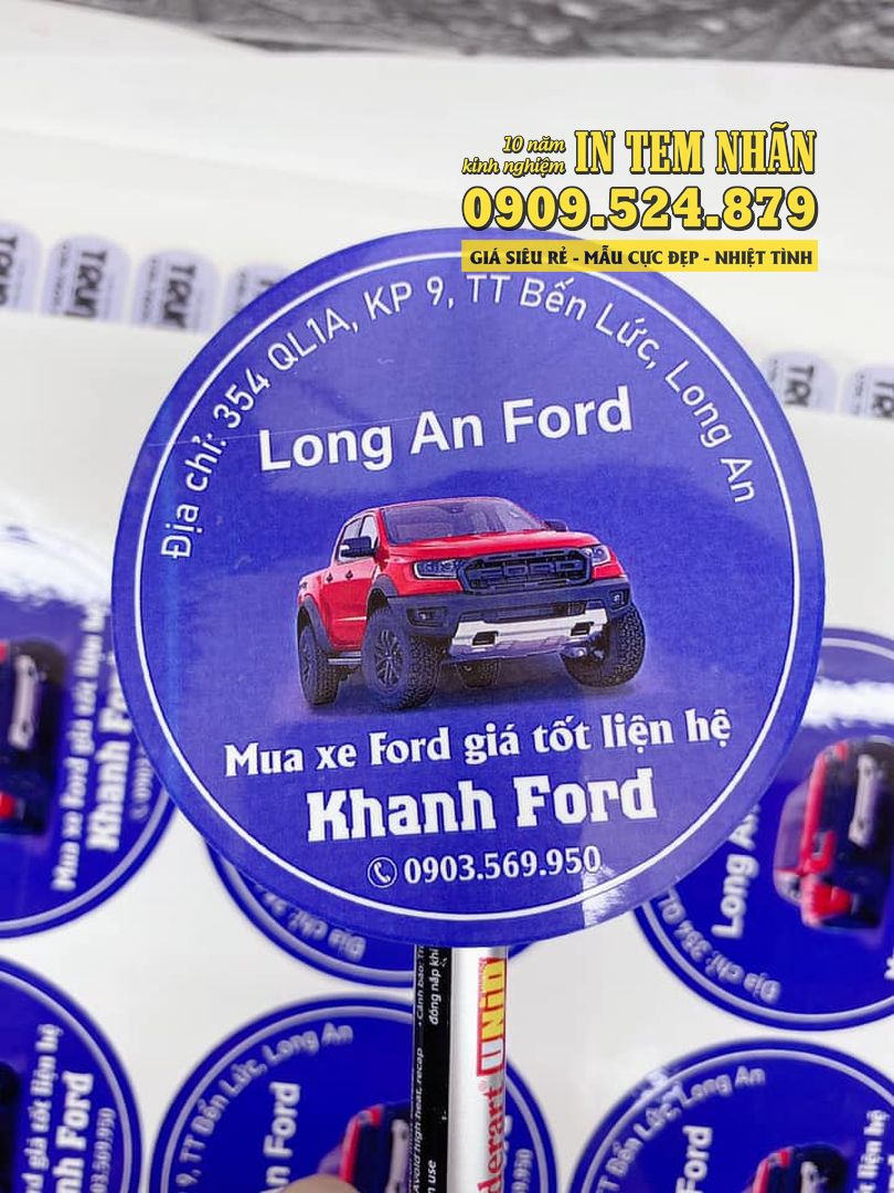 Mau Tem Nhan Long An Ford