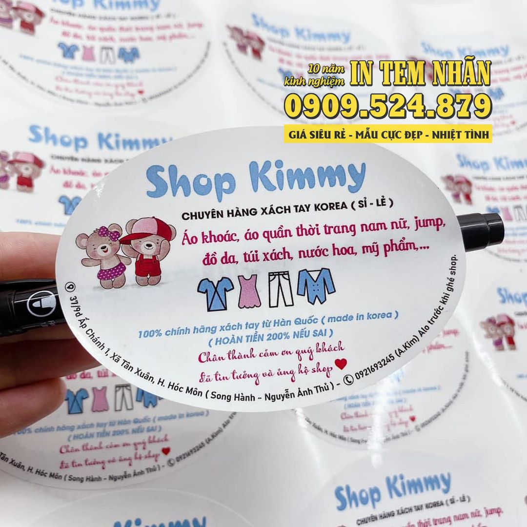 Mau Tem Nhan hang xach tay Shop Kimmy