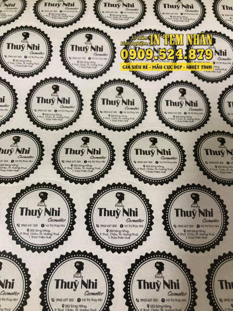 Mau Tem Nhan my pham Thuy Nhi Cosmetic